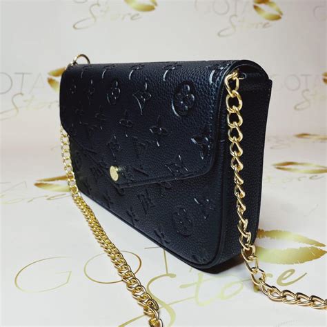 louis vuitton epi pochette felicie black|Louis Vuitton monogram pochette.